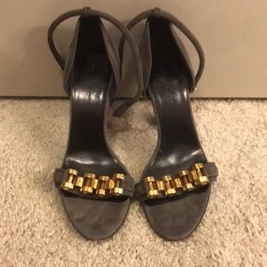 💯 Authentic Balenciaga metallic sandals Size 37